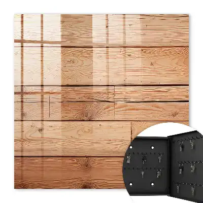 Warme houten planken
