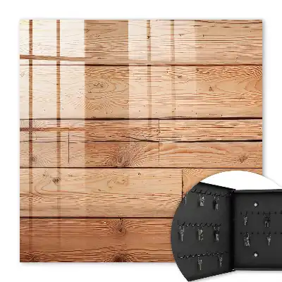 Warme houten planken