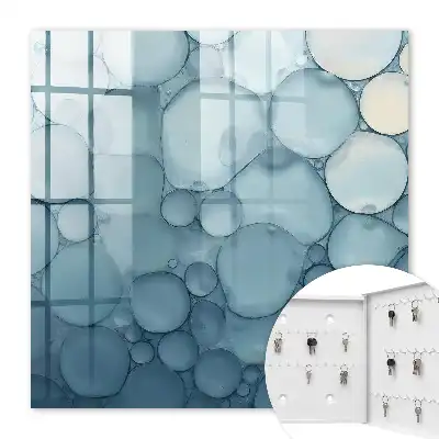 Blauwe bubbels in diverse tinten