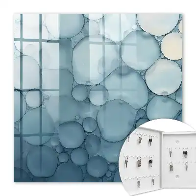 Blauwe bubbels in diverse tinten