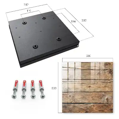 Houten planken met een natuurlijke houtnerf