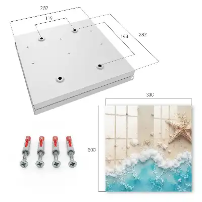 Zomerstrand met blauwe zee
