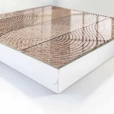 Behang met golvende texturen en patronen