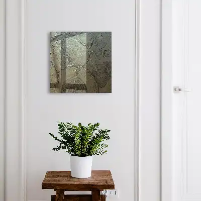 Houten constructieset in grijstinten