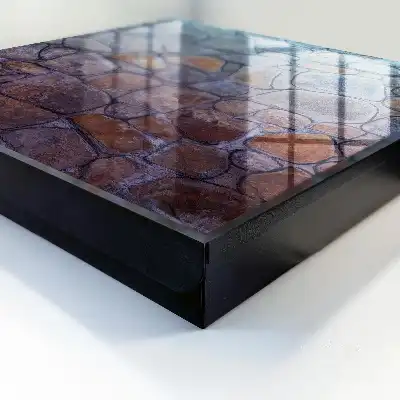 Natuurstenen structuurwand