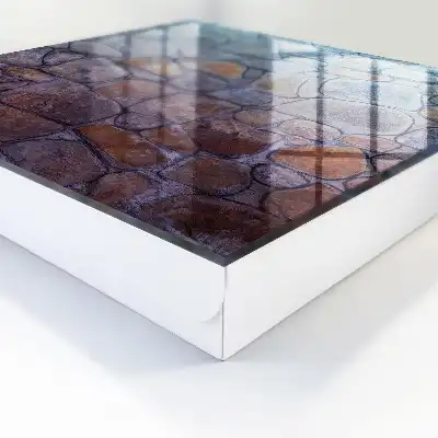 Natuurstenen structuurwand
