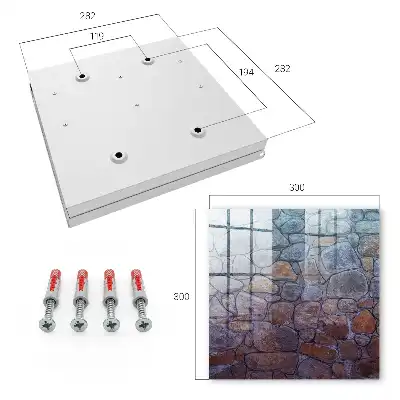 Natuurstenen structuurwand
