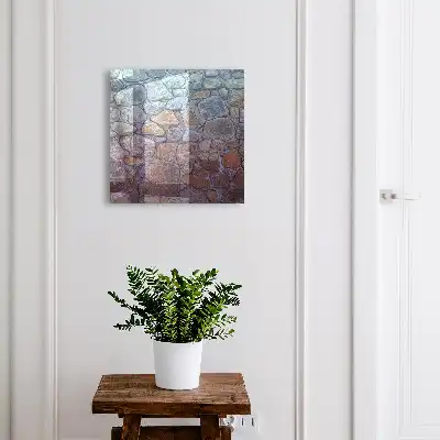 Natuurstenen structuurwand