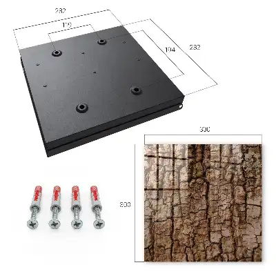Boomschors met natuurlijk patroon
