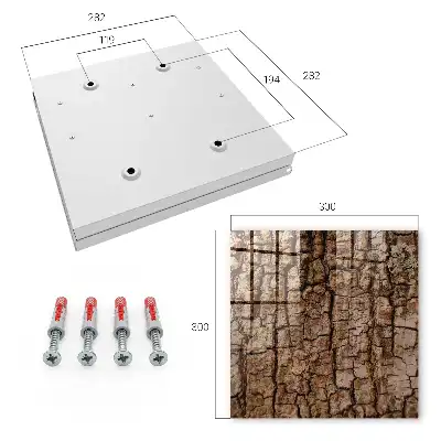 Boomschors met natuurlijk patroon