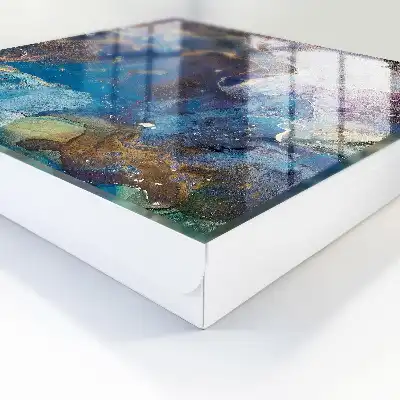 Abstracte maritieme vloeistofpatronen