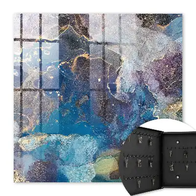 Abstracte maritieme vloeistofpatronen