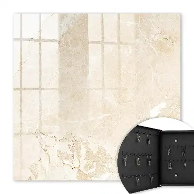 Beige behang met textuurpatroon