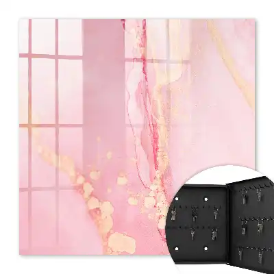 Roze droom met crèmekleurige accenten