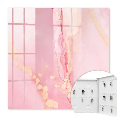 Roze droom met crèmekleurige accenten