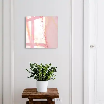 Roze droom met crèmekleurige accenten