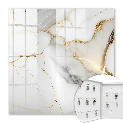 Witte achtergrond met marmeren elegantie