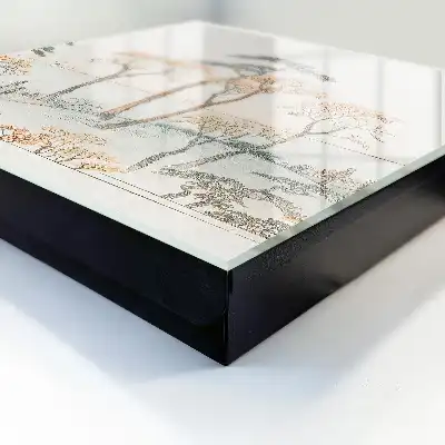 Japans landschap in delicate kleuren
