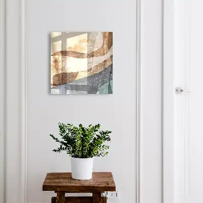 Woondecoratie met organische vormen in subtiele tinten