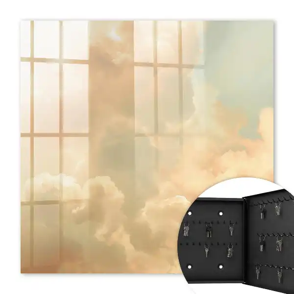 Pastelkleurige wolken, wolkenloze rust