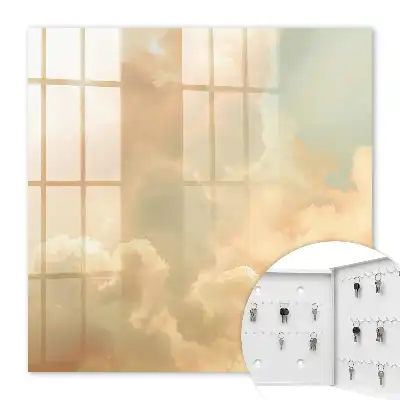 Pastelkleurige wolken, wolkenloze rust