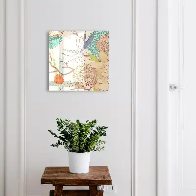 Abstracte geometrische bloemen