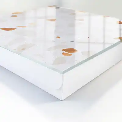 Dynamische set van diverse kleurrijke stenen
