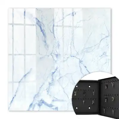 Gemarmerd patroon in blauwe tinten