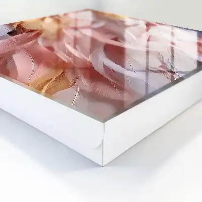 Pastelkleurige veren voor lichtheid en harmonie