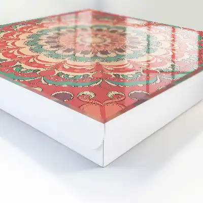 Kleurrijke mandala met harmonieuze patronen