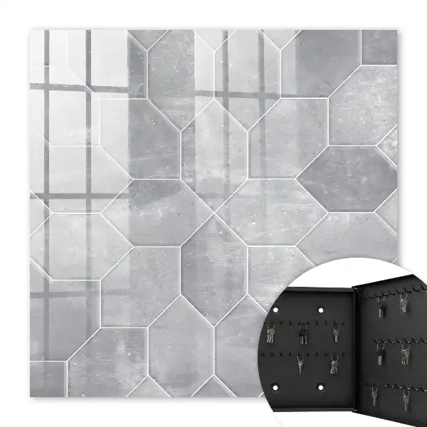 Grijs geometrisch patroon