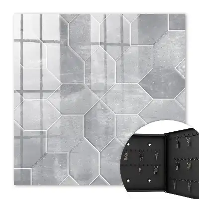 Grijs geometrisch patroon
