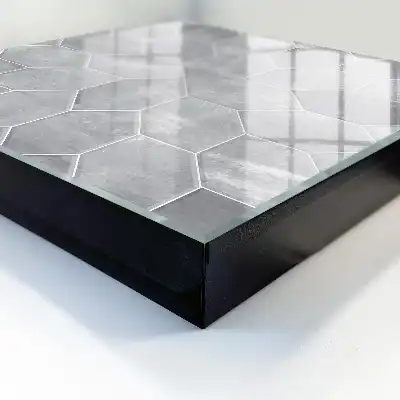 Grijs geometrisch patroon