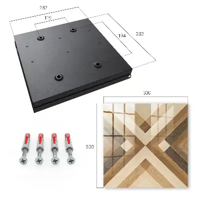 Houten decoratie in bruin en beige