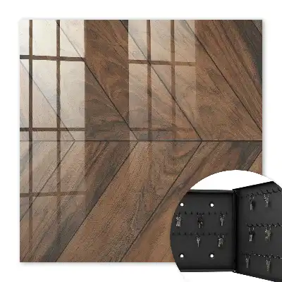 Elegante houten visgraatvloer