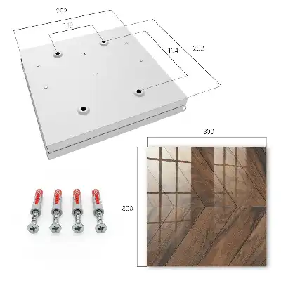 Elegante houten visgraatvloer