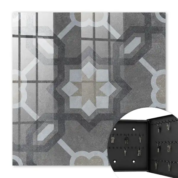 Geometrische wanddecoratie met symmetrisch design