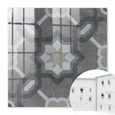 Geometrische wanddecoratie met symmetrisch design