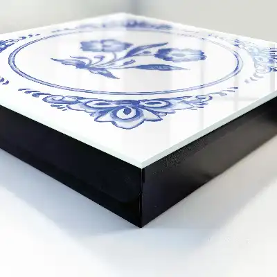 Blauwe bloemen in verschillende tinten