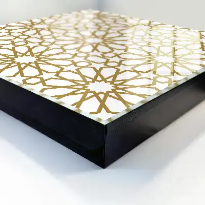 Geometrisch patroon in een harmonieuze opstelling