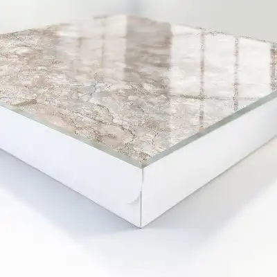 Marmeren structuur in beige tint