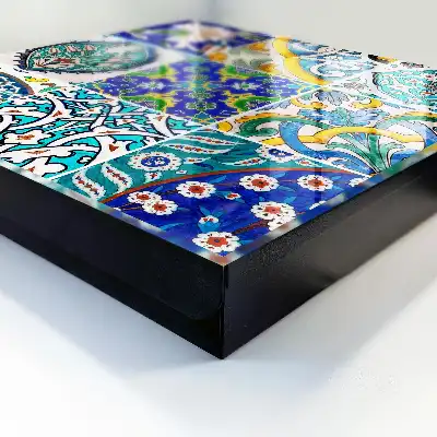 Kleurrijke patronen met detailsymmetrie