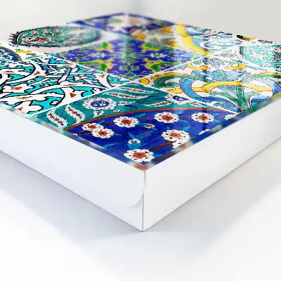 Kleurrijke patronen met detailsymmetrie