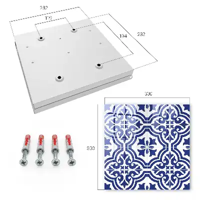 De geometrische schoonheid van witte tinten
