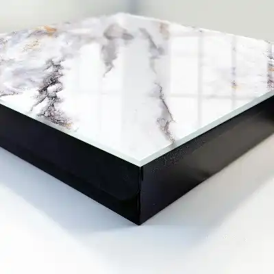Marmeren decoratie met luxe uitstraling