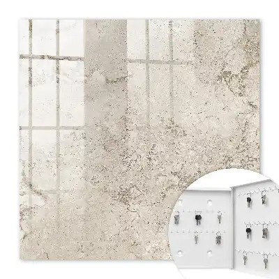 Beige behang met natuurlijke textuur