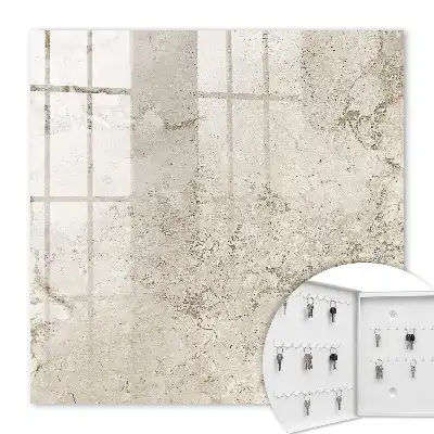 Beige behang met natuurlijke textuur