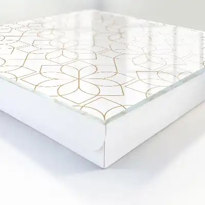 Behang met licht bloemenpatroon