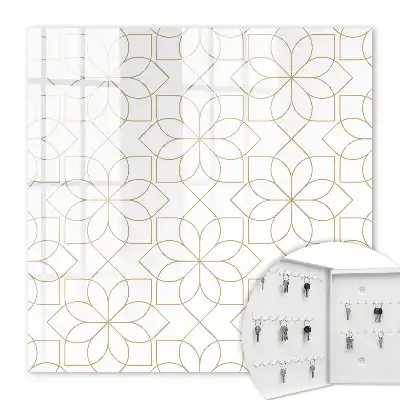 Behang met licht bloemenpatroon