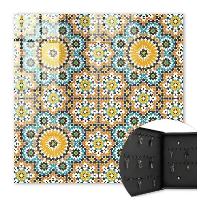 Geometrische mozaïek met patronen